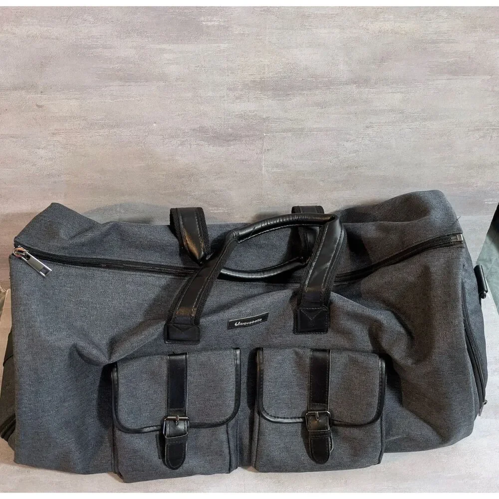 Weekend Travel Bag - Uniquebella Convertible Garment Bag